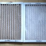 špinavý filter v klimatizácii